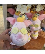 HK Disney Lemon Piglet Plush Set - Coin Purse Keychain &amp; Earphone Holder - $22.68