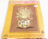 INDIAN HERITAGE Sunset Stitchery #2288 Vtg 1976 Crewel Embroidery Kit NE... - £11.78 GBP