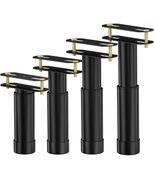 YOTOCK Bed Support Leg Screws Nuts 9cm Black 6pcs Carbon Steel - $212.54 MXN