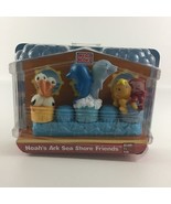 Mega Bloks Noah&#39;s Ark Sea Shore Friends Aquatic Figures First Builders N... - $44.30 CAD