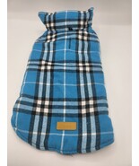 Kuoser Warm Dog Jacket Blue British Style Reversible Dog Coat Waterproof... - $16.82