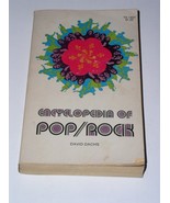 Encyclopedia Of Pop Rock Softback Book Vintage 1972 Scholastic David Dachs - $14.99