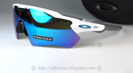 Oakley RADAR EV PATH Sunglasses OO9208-7338 Polished White W/ PRIZM Sapp... - £101.19 GBP