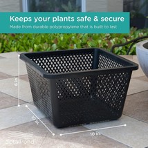 TotalPond Aquatic Plant Basket 10&quot;D x 10&quot;W x 5.25&quot;H - $13.16 CAD