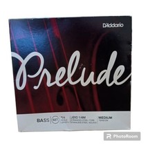 D&#39;Addario J610 Prelude Double Bass String Set - 3/4 Size Medium Tension - £88.29 GBP
