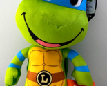 Large Blue Ninja Turtle Plush Toy LEONARDO 14 inch tall Official NWT - $18.61