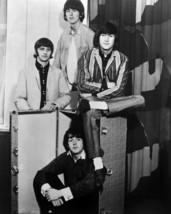 The Beatles The Fab Four sitting around luggage trunk 8x10 Photo - £6.24 GBP