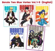 Boruto: Two Blue Vortex Manga Vol 1-5 English Version Comic Book SINGLE/... - $16.73+