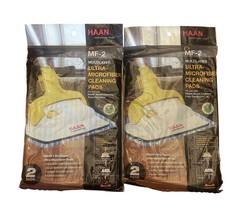 HAAN MF-2 Lot Of 2 = 4 Pads Multilayer Ultra Microfiber Cleaning Pad FS-... - $24.74