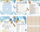 Bear Baby Shower Games For Boy Or Girl, 5 Game Activities 125 Pcs Cards ... - £20.32 GBP