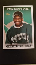 1993 Topps - Gold #706 Sherard Clinkscales (RC) - £1.27 GBP