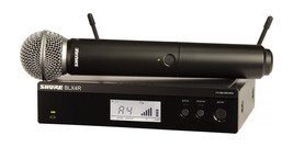 Shure BLX24R Rack Mountable Wireless System, with SM58 Microphone - £337.34 GBP