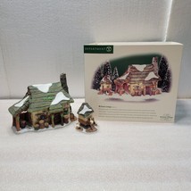 DICKENS DEPARTMENT 56 MCSHANE COTTAGE &amp; DUCK HOUSE #56-58444 - $24.49