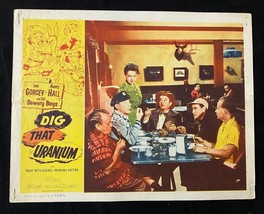 Dig That Uranium- 11&quot;x14&quot; Lobby Card 1955 Bowery Boys - £32.80 GBP