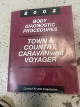 2003 Dodge Caravan Chrysler Town &amp; Country Voyager Service Shop Manual Set - £35.37 GBP