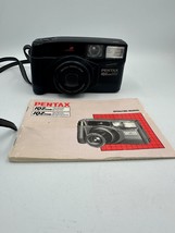 PENTAX IQZoom 900 AF 35mm Point &amp; Shoot Film Camera w/Strap and Manual - $22.24