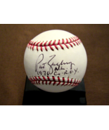 PAT ZACHRY 1976 CO-ROY WSC CINCINNATI REDS METS SIGNED AUTO OML BASEBALL... - £94.73 GBP