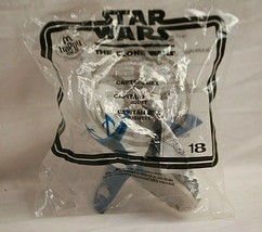 McDonald&#39;s Happy Meal Toy Star Wars The Clone Wars Captain Rex #18 NOS 2008 - $9.89