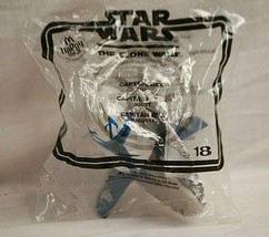 McDonald&#39;s Happy Meal Toy Star Wars The Clone Wars Captain Rex #18 NOS 2008 - £7.87 GBP