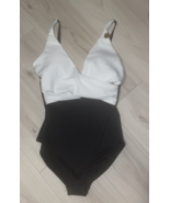 Nip Tuck Bellona Ava One Piece Swimsuit Black White Multifit Cup US 4 AUS 8 - $97.02