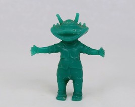 Kanegon Coin Monster Figure Vintage 2&quot; Ultraman Ultra Q Kaiju Green Plastic - £117.44 GBP