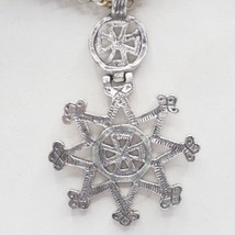 Alva Museum Répliques Grand Coptic Croix Fantaisie Pendentif Smithsonian - $55.42