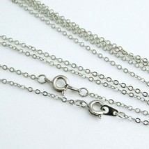 100 pcs Fine Cable Chains Sterling Silver Overlay Plated + Made in USA 2... - $6.16 CAD