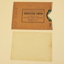 Kodak Sensibilizado Papel Sobre Publicidad Diseño 1942 - $33.58