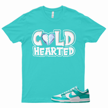 COLD T Shirt to Match Dunk Low Clear Jade Air Max 1 SC Force Cosmic Unity Aqua - £18.15 GBP+