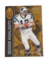 1997 Pinnacle Zenith #141 Kerry Collins Carolina Panthers NFL Football Card - £1.09 GBP
