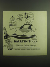 1948 Martin&#39;s V.V.O. Scotch Advertisement - art by Otto Soglow - Don&#39;t say Scotc - £14.52 GBP