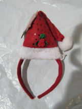 Christmas Headband Mini Santa Hat Costume and Hair Accessory by Merry Brite - £7.11 GBP