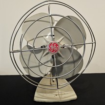 Vintage GE General Electric Gray Fan Metal Blades - See Video - £21.67 GBP