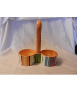 Muy Caliente Noble Excellence Earthenware Caddy for 2 bottles - £23.49 GBP