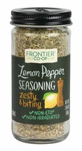 Frontier Seasoning Blends, Salt-Free Lemon Pepper, 2.08-Ounce Bottle - £9.52 GBP