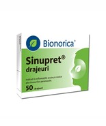 Sinupret, 50 tbs, Acute and Chronic Inflammation of the Paranasal Sinuse... - $552.14 MXN