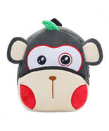 Anykidz 3D Grey Monkey School Backpack Cute Animal With Cartoon Designs ... - £32.31 GBP