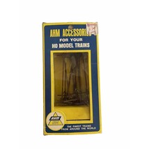 AHM Train Accessories 10 Telephone Poles HO Scale 5610 - $10.99