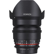 Rokinon Cine DS 16mm T2.2 Wide Angle Cine Lens for Sony E Mount NEX - DS16M-NEX - $639.83