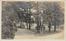 PHILADELPHIA PA~EDEN HALL-SHADY WALKS~1907 REAL PHOTO POSTCARD - $5.93