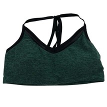 Beyond Yoga NO SIZE S? Converging Straps Sports Bra Green  Women&#39;s Stret... - £7.37 GBP