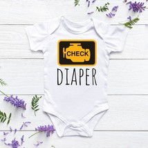 baby shower gift, baby onesie®, mechanic onesie®, funny baby onesie®, baby annou - $18.90