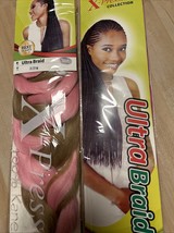 X-pression Ultra Braid Hair Extension --Rasta. Colour Mix Pink - €4,99 EUR