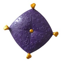 Aladdin Animators Collection Jasmines Pillow Purple Replacement Part Gold Disney - £7.90 GBP