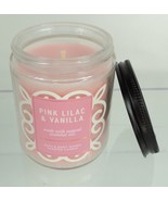 Bath &amp; Body Works BBW 7 oz Scented Candle - Pink Lilac &amp; Vanilla - New - £9.17 GBP