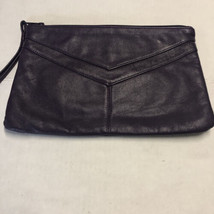 Samantha Scott Women&#39;s Clutch Purple Leather Vintage  - $517.55 MXN