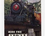 Ride the Skunks Through the Redwoods Brochure California Western Railroad - £14.46 GBP