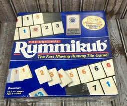RUMMIKUB Game Rummy Tile Game 1997 60th Anniversary Collector&#39;s Edition ... - $26.48
