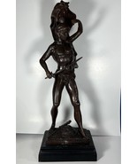 bronze statue sculpture Emile Picault Ad Unum Unsigned Date Unknown - £300.63 GBP