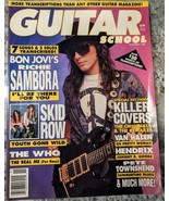 Vtg Guitar School Magazine - November 1989 - Richie Sambora, Skid Row, T... - £13.32 GBP